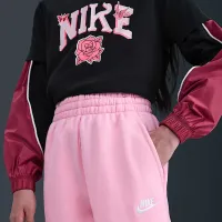 Nike Sportswear Club Fleece Big дитячі Loose Pants Pink