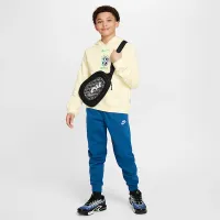 Brazil Big детские Nike Air Soccer Pullover Толстовка с капюшоном цвет коричневый