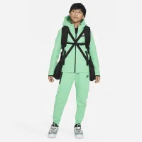 Nike Sportswear Tech Fleece Big дитячі (для хлопчиків) Full-Zip Толстовка з капюшоном колір зелений