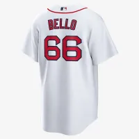 Brayan Bello Boston цвет красный Sox мужские Nike MLB Replica Jersey цвет белый