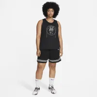 Nike Swoosh Fly жіноча Crossover шорти (великі розміри) колір чорний