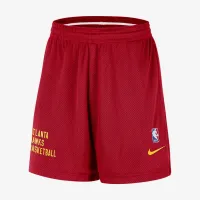 Atlanta Hawks мужские Nike NBA Mesh шорты цвет красный
