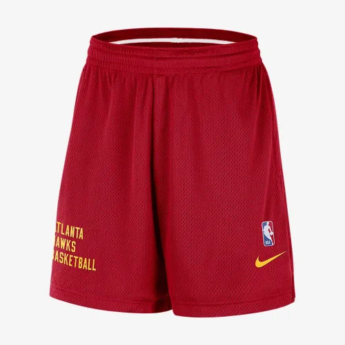Atlanta Hawks мужские Nike NBA Mesh шорты цвет красный