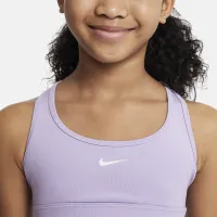 Nike Swoosh Big детские (Girls') Sports Bra цвет фиолетовый