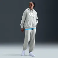 Caitlin Clark Nike баскетбольные Phoenix Fleece Pullover Толстовка с капюшоном цвет серый