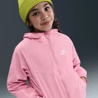 Nike Sportswear Windrunner Big дитячі Hooded Repel Куртка Pink