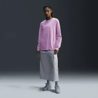 Nike жіноча Long-Sleeve Graphic баскетбольні футболка Pink
