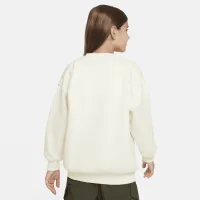 Nike Sportswear Club Fleece Big детские (Girls') Crew-Neck свитшот цвет белый