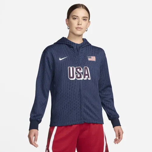 USA жіноча Nike Dri-FIT ADV баскетбольні Game Куртка блакитний