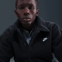 Nike Sportswear Club чоловічі High-Pile Fleece Coaches Куртка колір чорний