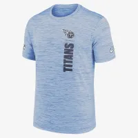 Tennessee Titans Sideline Velocity чоловічі Nike Dri-FIT NFL футболка блакитний