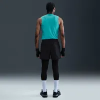 Nike Pro мужские Dri-FIT Slim Sleeveless Top цвет зеленый