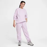 Nike Sportswear Club Fleece Big детские Loose Pants цвет фиолетовый