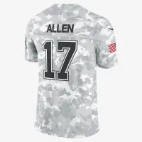 Josh Allen Buffalo Bills Salute to Service мужские Nike Dri-FIT NFL Limited Jersey цвет белый