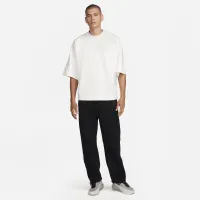 Nike Sportswear Tech Fleece Reimagined мужские оверсайз Short-Sleeve свитшот цвет белый