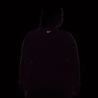 Nike One Fitted жіноча Dri-FIT Long-Sleeve Top (великі розміри) колір червоний