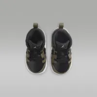 Nike Jordan 1 Mid Baby/Toddler Кросівки колір чорний