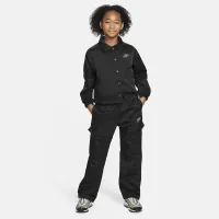 Nike Sportswear Big детские (Girls') Куртка цвет черный