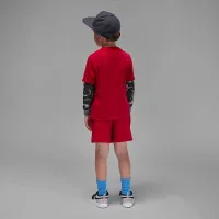 Nike Jordan Brooklyn Essentials Little детские 2-Piece French Terry шорты набор цвет красный
