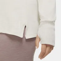 Nike Yoga женская Jersey Top (большие размеры) цвет белый