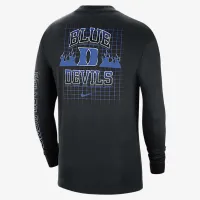 Nike College Max90 (Duke) мужские Long-Sleeve футболка цвет черный