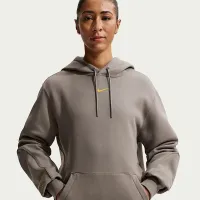 Nike NOCTA Fleece CS Толстовка с капюшоном 2 цвет серый