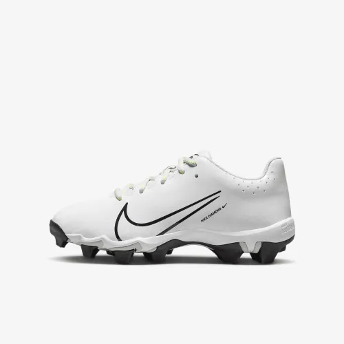 Nike Hyperdiamond 4 Keystone GG Big детские Softball Cleats цвет белый
