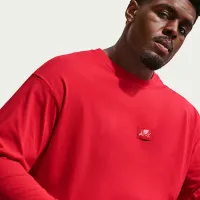 Nike Sportswear Long-Sleeve футболка цвет красный