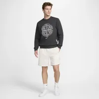 Nike Standard Issue чоловічі Dri-FIT баскетбольні Crew-Neck світшот колір чорний