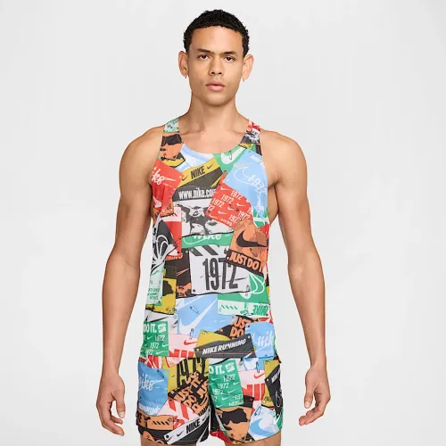Nike Fast Run Energy чоловічі Dri-FIT Running Singlet Orange