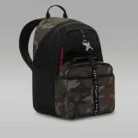 Nike Air Jordan Big дитячі наплічник (18L) and Lunch сумка (3L) колір чорний