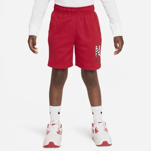 Nike Toddler Dri-FIT Doodle шорты цвет красный