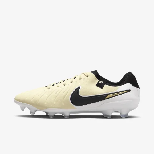 Nike Tiempo Legend 10 Pro Firm-Ground Low-Top футбольные бутсы Yellow