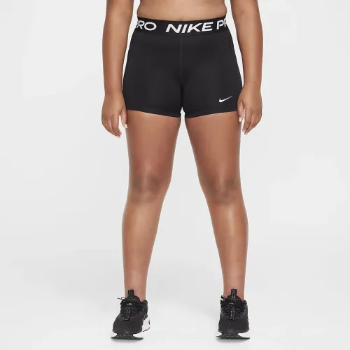 Nike Pro Leak Protection: Period Girls' шорти (Extended Size) колір чорний