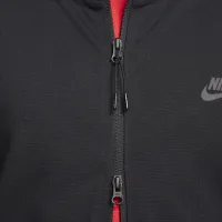 Nike Tech мужские Lightweight Knit Full-Zip Толстовка с капюшоном цвет черный