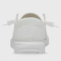 Кроссовки Hey Dude Wendy Slub Canvas 40063-100 - Белые