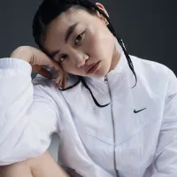 Nike Windrunner женская Loose UV Woven Full-Zip Куртка цвет белый