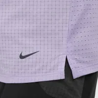 Nike Trail Solar Chase мужские Dri-FIT Short-Sleeve Running Top цвет фиолетовый