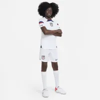 USWNT 2022/23 Stadium Home Big дитячі Nike Dri-FIT Soccer Jersey колір білий