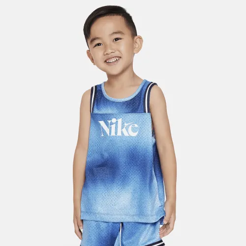 Nike Culture of баскетбольні Printed Pinnie Toddler Top блакитний