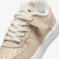 Nike Force 1 Low SE EasyOn Little дитячі Кросівки колір коричневий