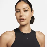 Nike Dri-FIT One Luxe женская Cropped Tank Top цвет черный