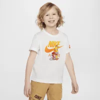 Nike Air Little дитячі Boxy Windsurfing футболка колір білий