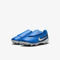 Nike Jr. Tiempo Legend 10 Club Little детские Multi-Ground Low Top футбольные бутсы синий
