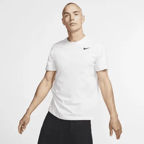 Nike Dri-FIT мужские Fitness футболка цвет серый