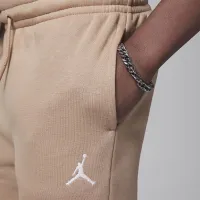 Nike Jordan MJ Brooklyn Fleece Essentials Big детские Pants цвет коричневый