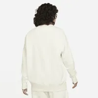 Nike Sportswear Phoenix Fleece женская оверсайз Crew-Neck свитшот цвет белый