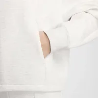 Nike Sportswear Tech Fleece женская оверсайз Толстовка с капюшоном цвет серый