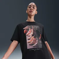 Nike женская Dri-FIT Short-Sleeve баскетбольные футболка цвет черный