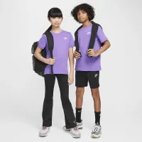 Nike Sportswear Big детские футболка цвет фиолетовый